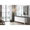 James Martin Linear 72" Single Vanity Glossy White with Dusk Gray Glossy Composite Top 210-V72S-GW-DGG