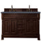 James Martin Brookfield 72" Burnished Mahogany Double Vanity with 3 cm Charcoal Soapstone Quartz Top 147-114-5761-3CSP