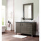 James Martin Metropolitan 48" Single Vanity Silver Oak with 3 cm Cala Blue Quartz Top 850-V48-SOK-3CBL